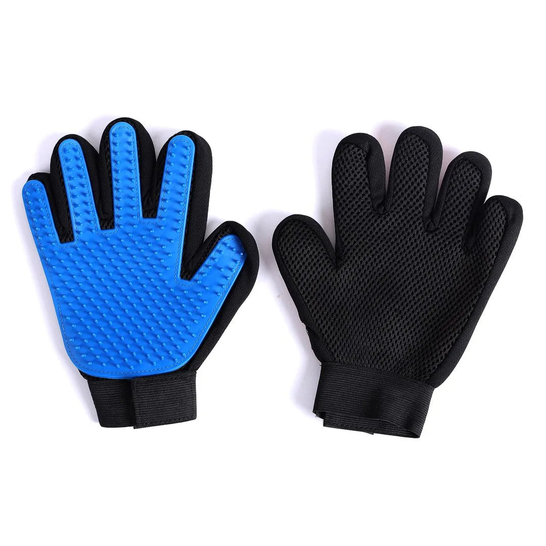 premium pet hair grooming glove